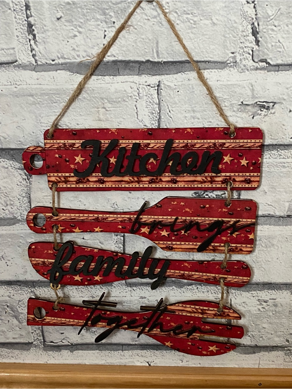 Kitchen sign